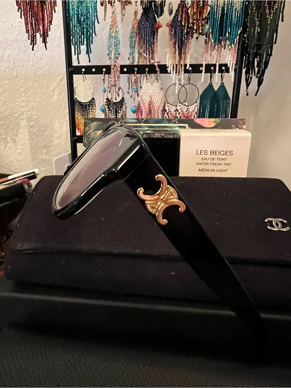 Celine Black Square Glasses - Celine